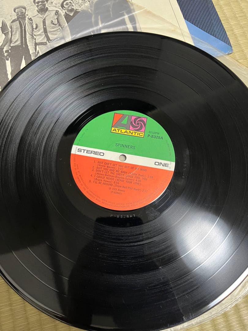ソウル　日本盤LPレコード2枚セット　マーヴィン・ゲイ　スピナーズ　soul