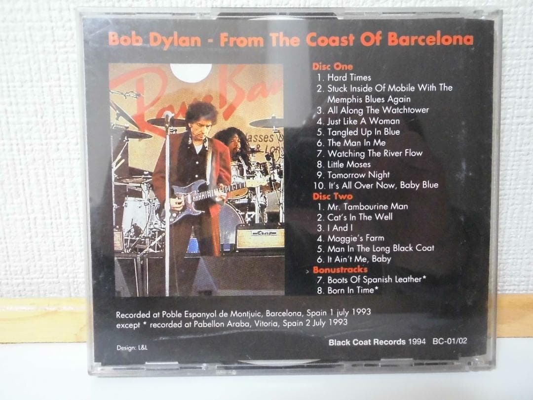 ボブ・ディラン　From the Coast of Barcelona(2CD)