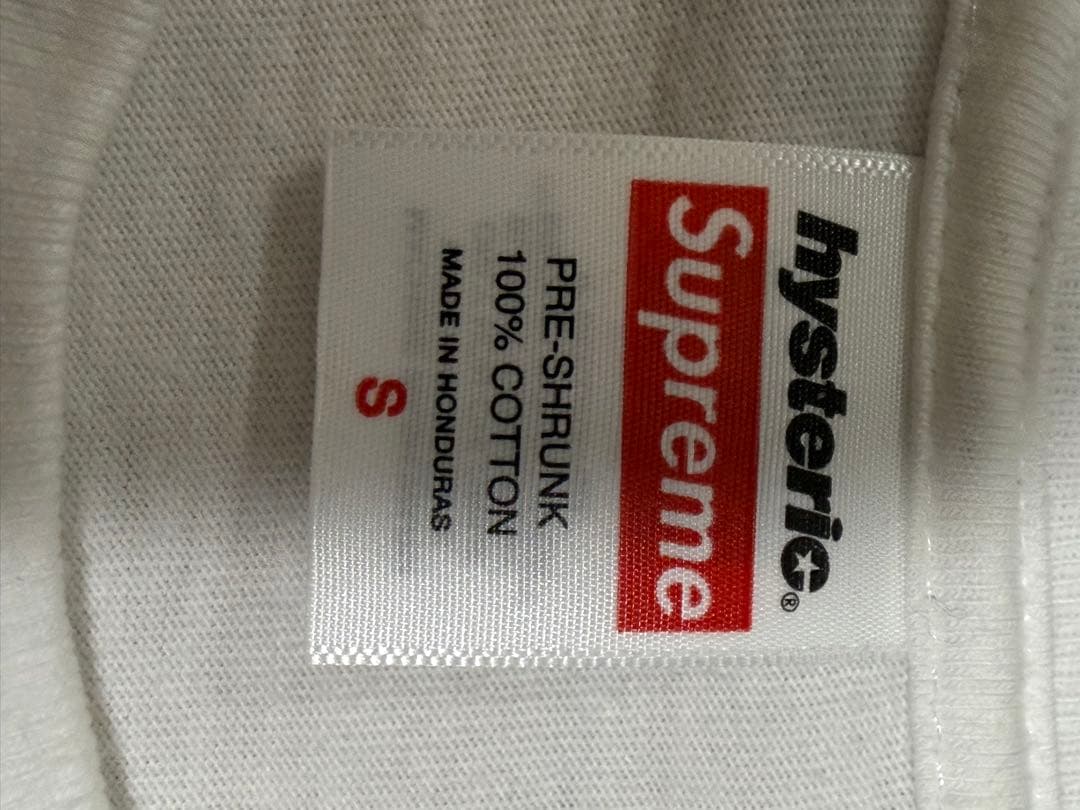 supreme×hysteric glamor TシャツS