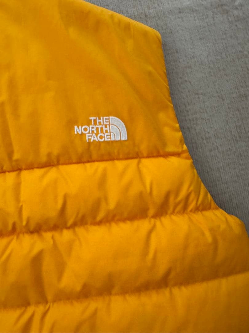 THE NORTH FACE イエロー ダウンベスト 550