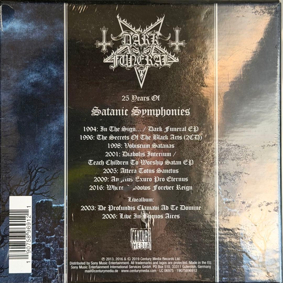 新品Dark Funeral 25 Years Of Satanic