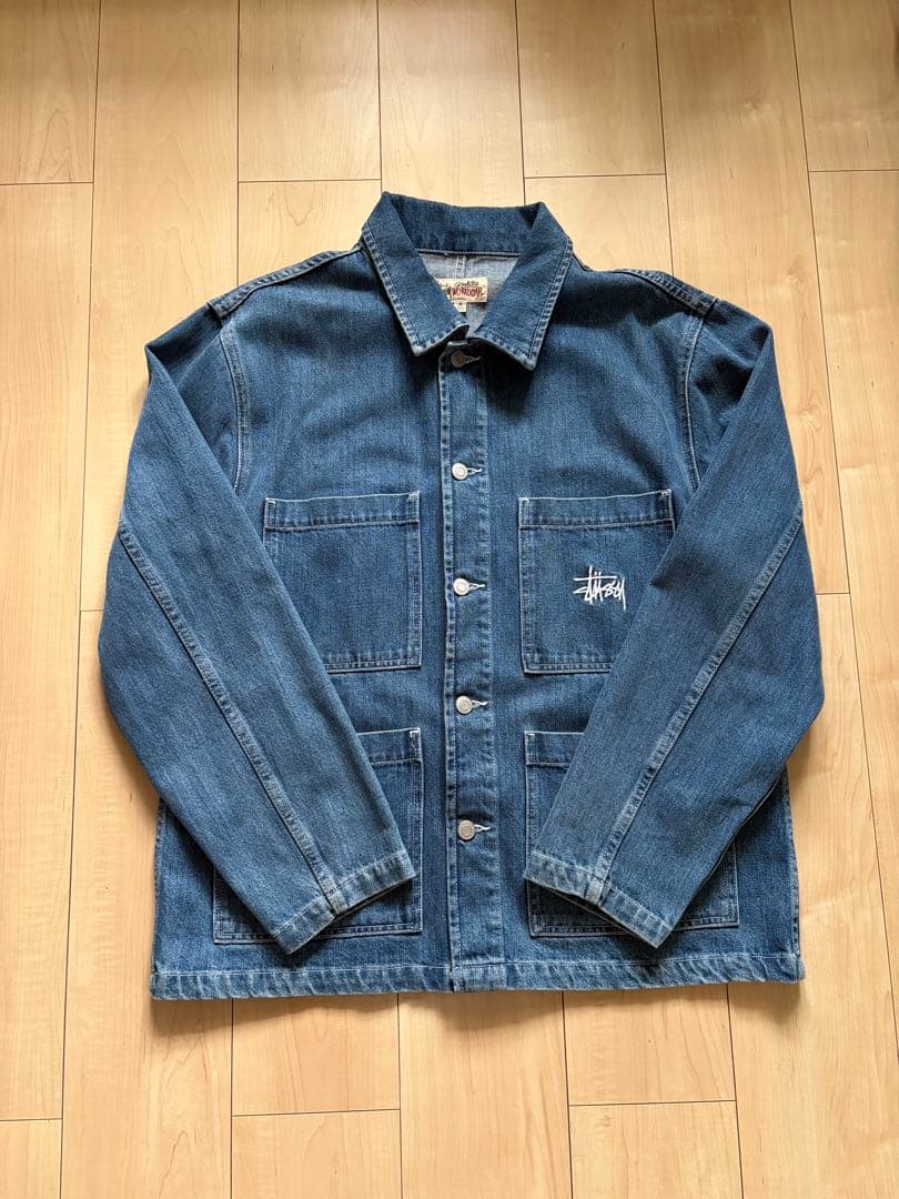 Stussy WORKGEAR デニムカバーオール Mサイズ