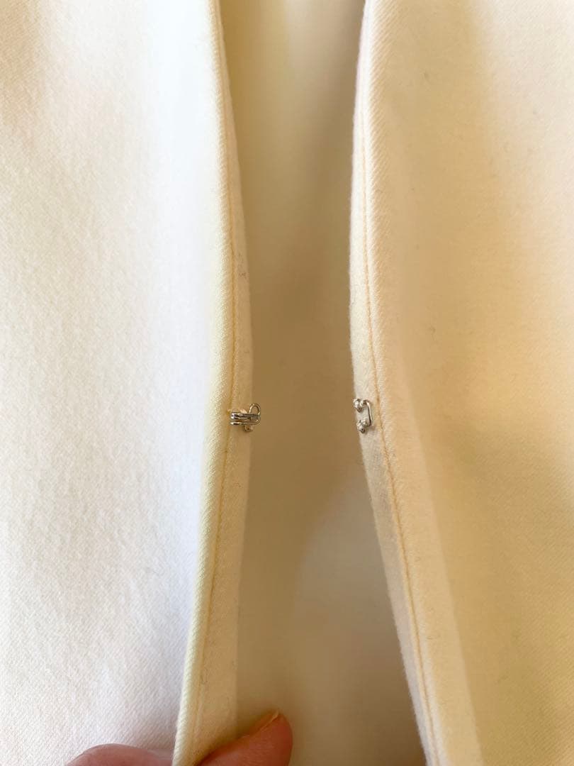 Theory luxe Saxony Soft ジャケット38 ホワイト