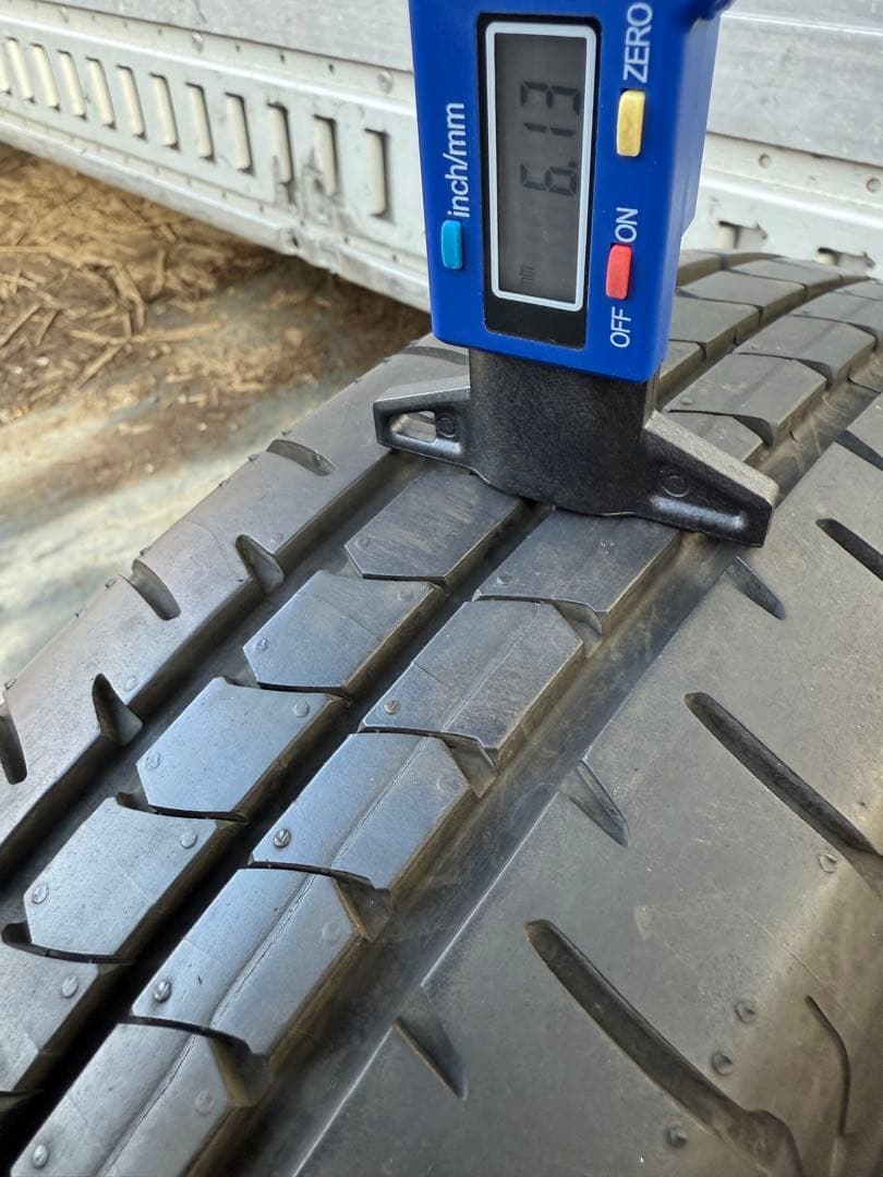 ブリヂストンサマータイヤ155／65R14 75H超深溝