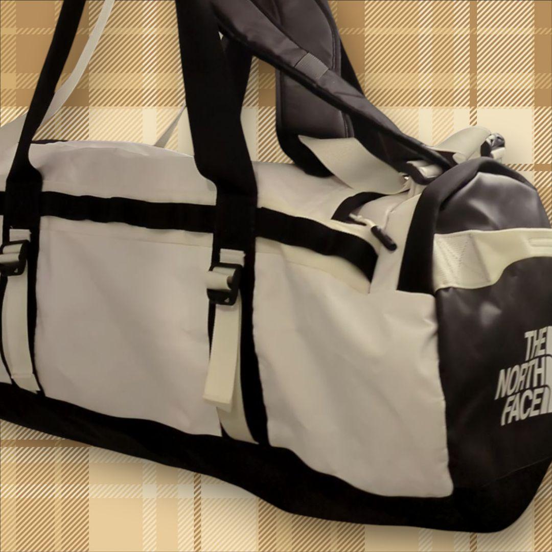 ✨️希少✨️THE NORTH FACE ダッフルバッグ ホワイト×ブラック