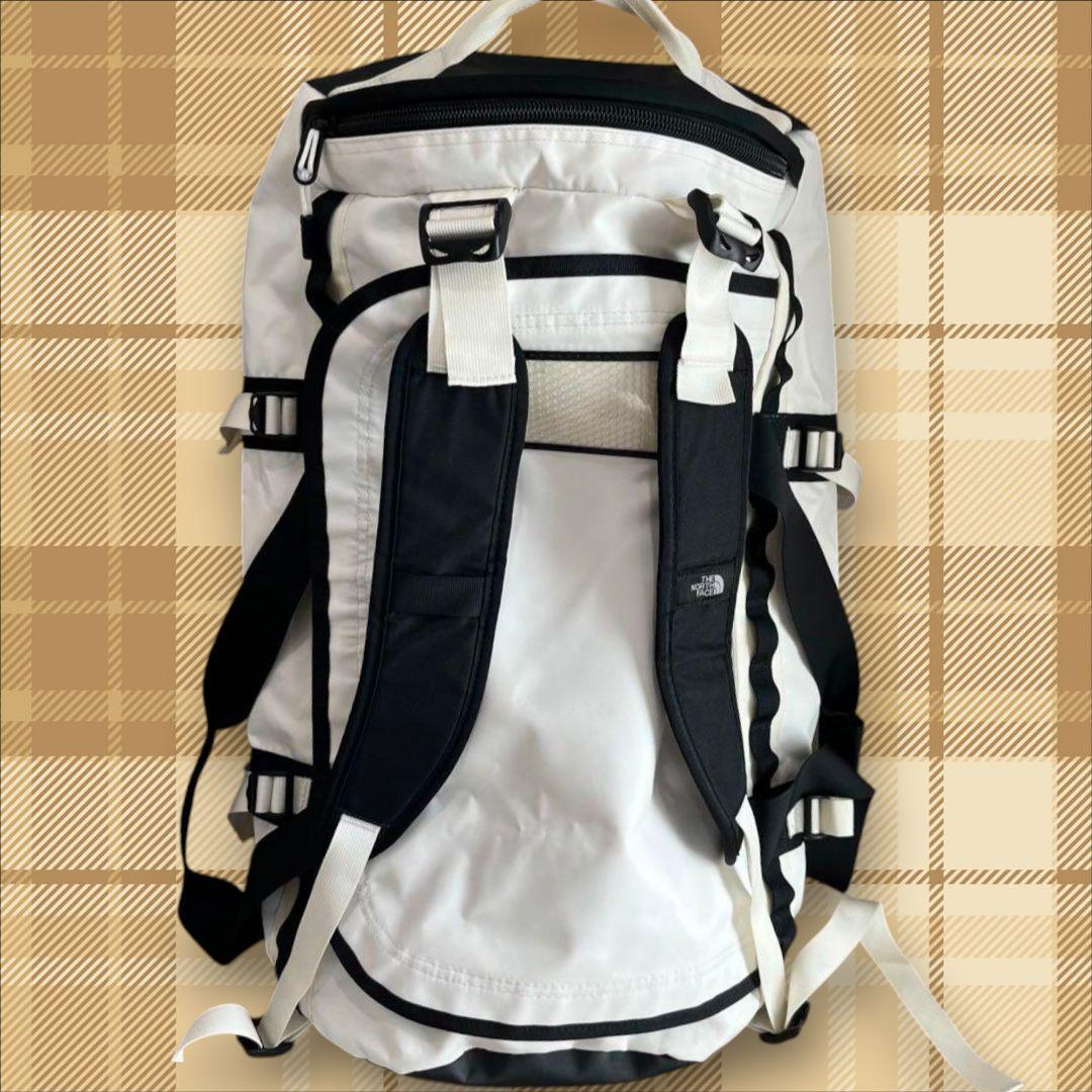 ✨️希少✨️THE NORTH FACE ダッフルバッグ ホワイト×ブラック