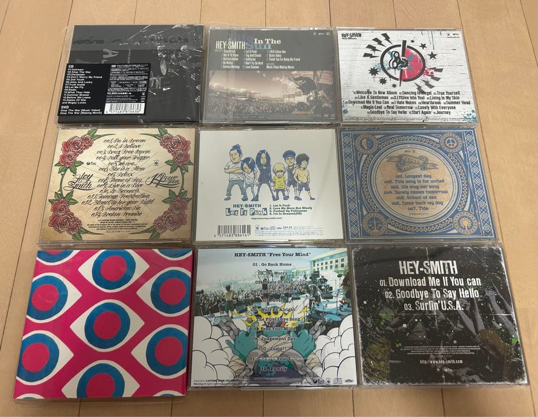 HEY-SMITH CD 9枚セット STOP THE WAR