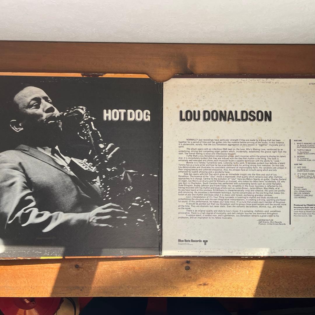Lou Donaldson Hot Dog レコード