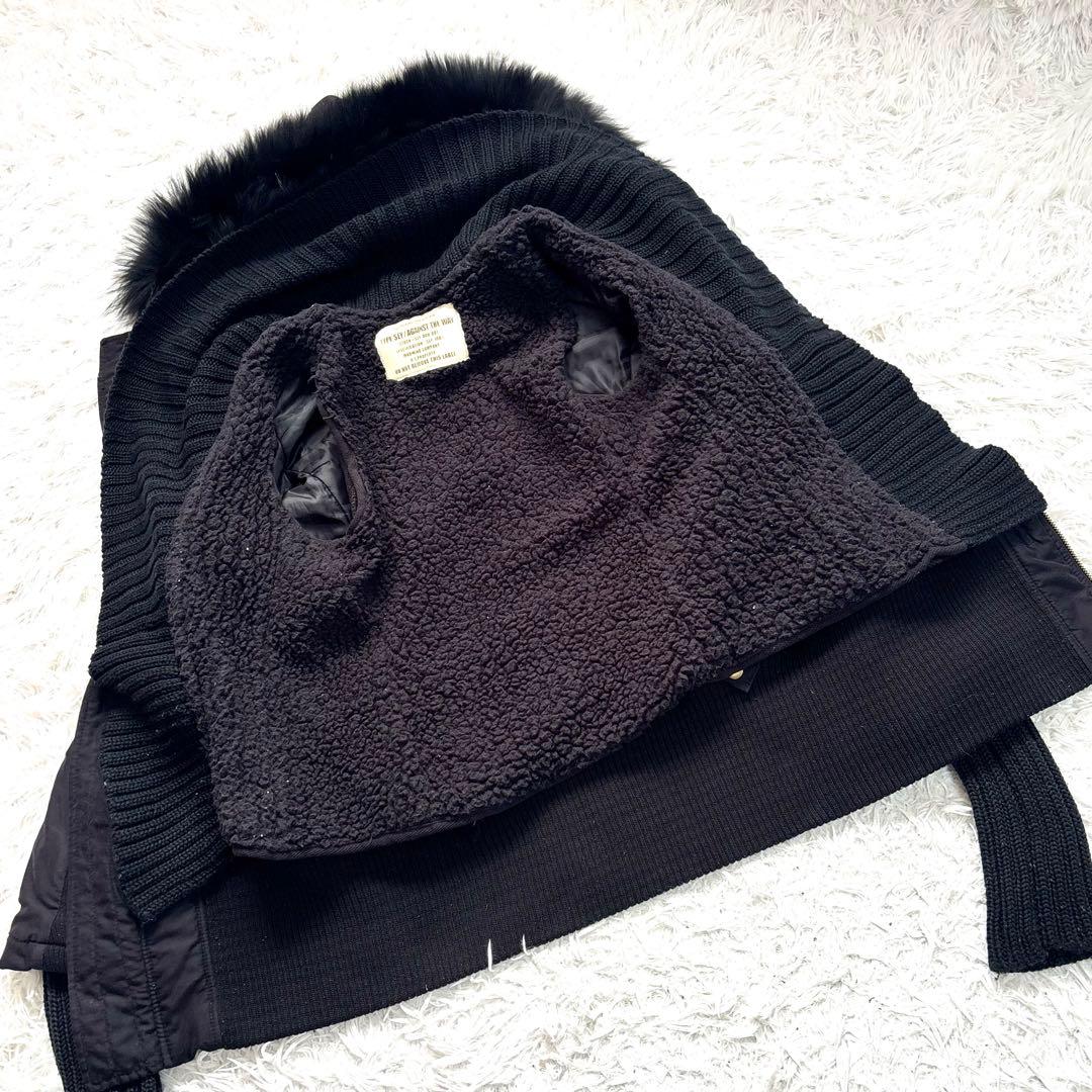 美品✨archive sly military fur modscoat y2k