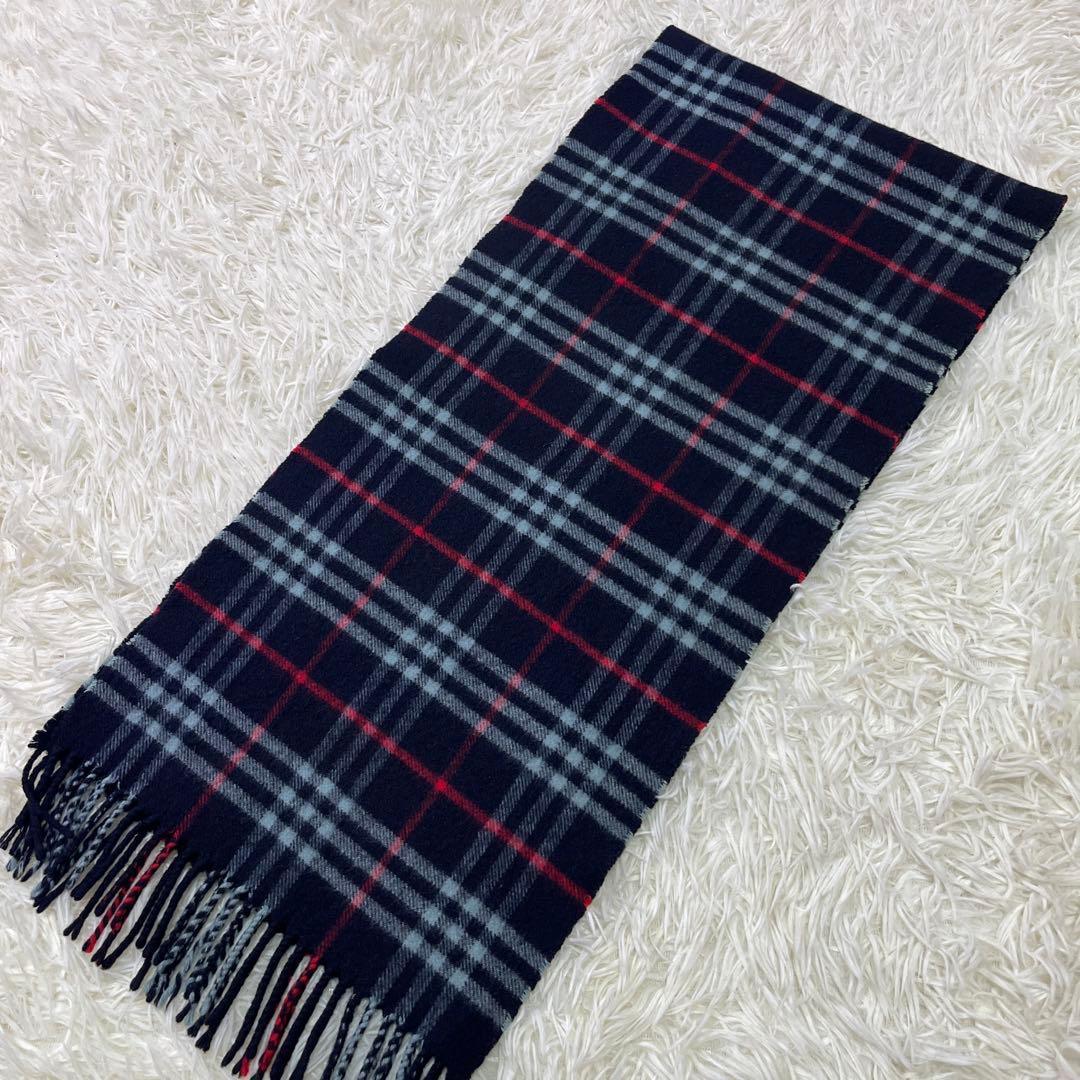 mr.もも　バーバリー　Burberry カシミヤ100% ノバチェック