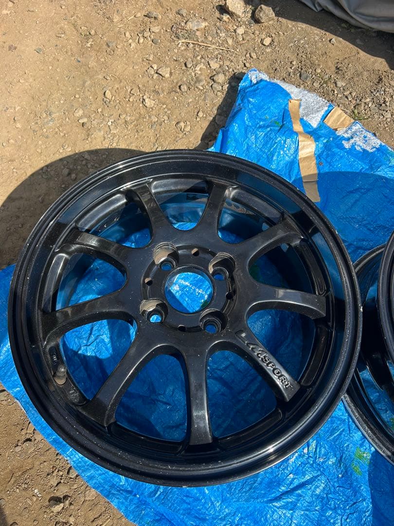 LM sport 15インチ　6j 42 4本セット　pcd100 4穴