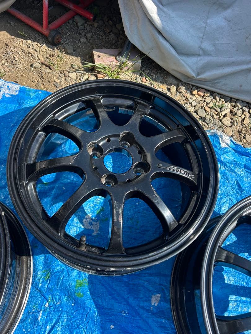 LM sport 15インチ　6j 42 4本セット　pcd100 4穴