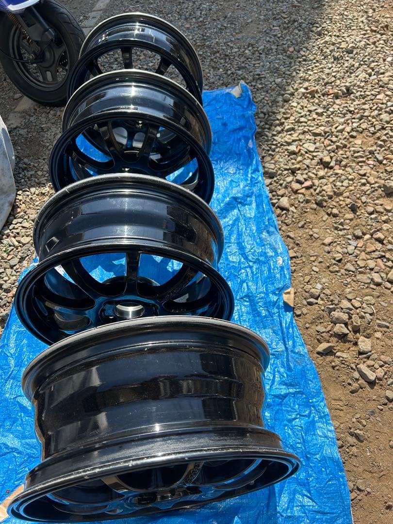 LM sport 15インチ　6j 42 4本セット　pcd100 4穴