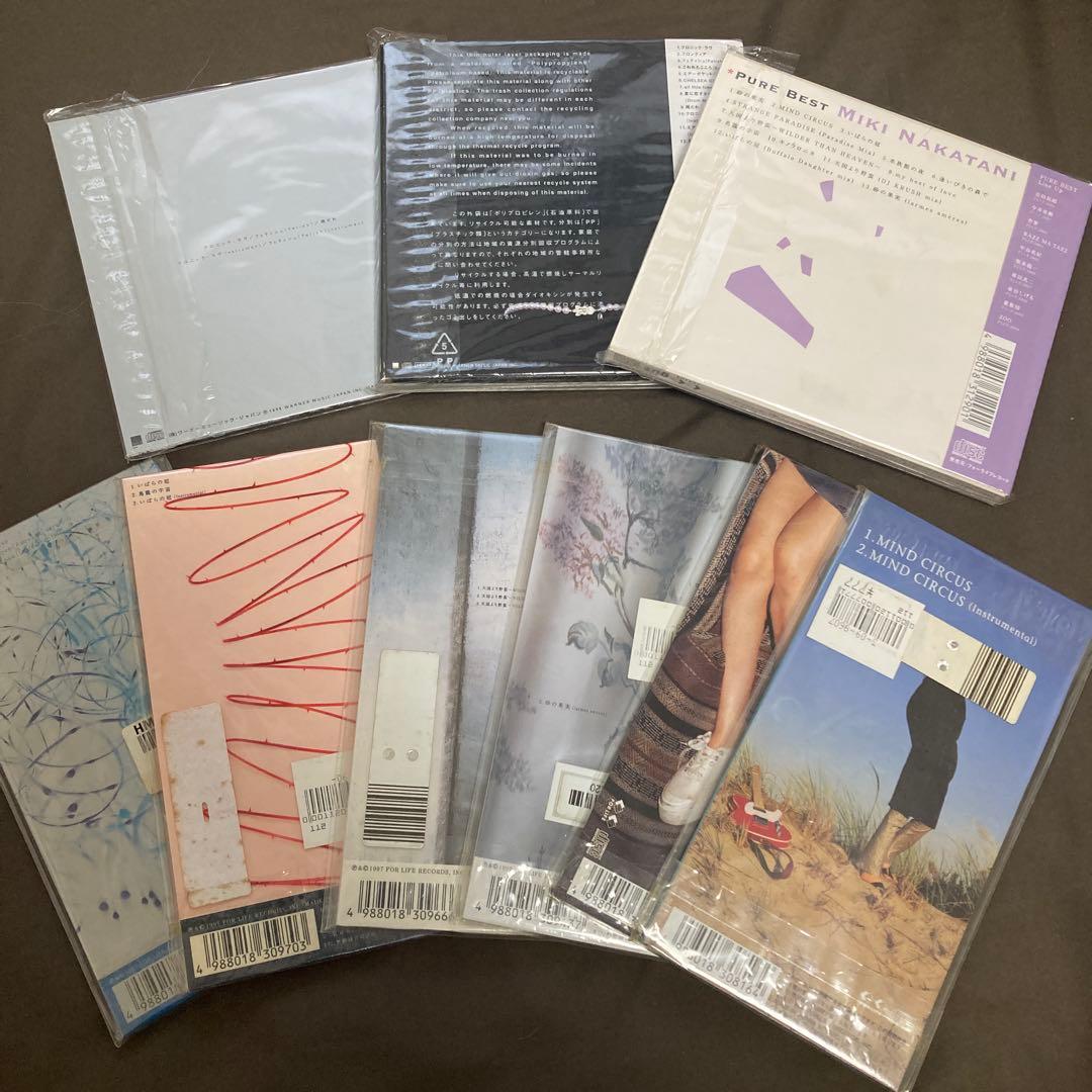 中谷美紀 CD アルバム・シングルセット