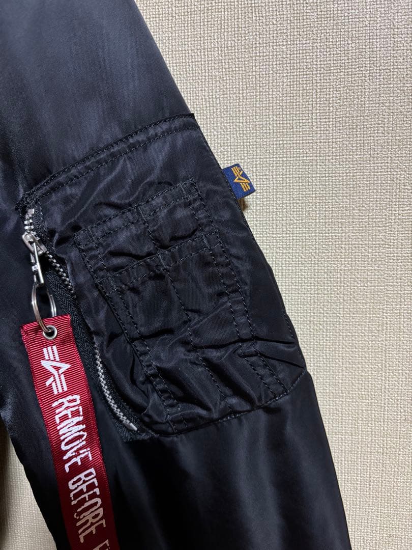 アルファ　ダブルライダースジャケット MA-1 海外モデル BTSテテ着用
