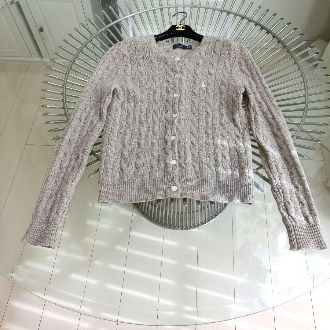 Ralph Lauren ケーブルニットカーディガン