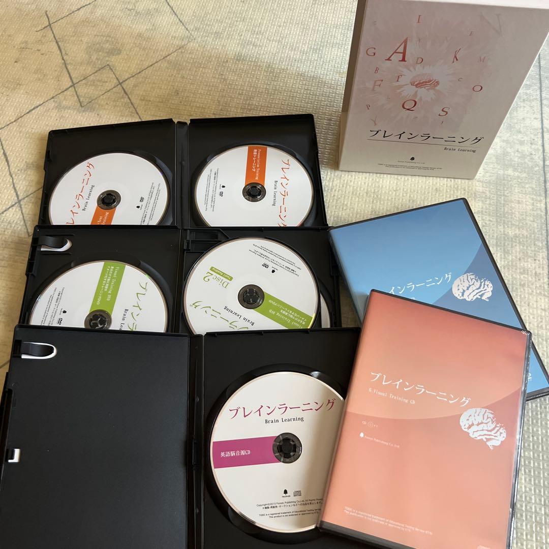 一部未開封　英会話教材　ブレインラーニング CD&DVD