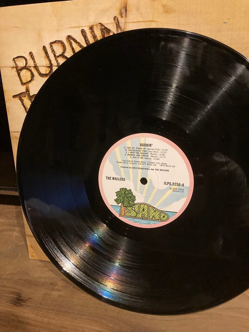 Bob Marley WAILERS - Burnin’ UK Orig. LP