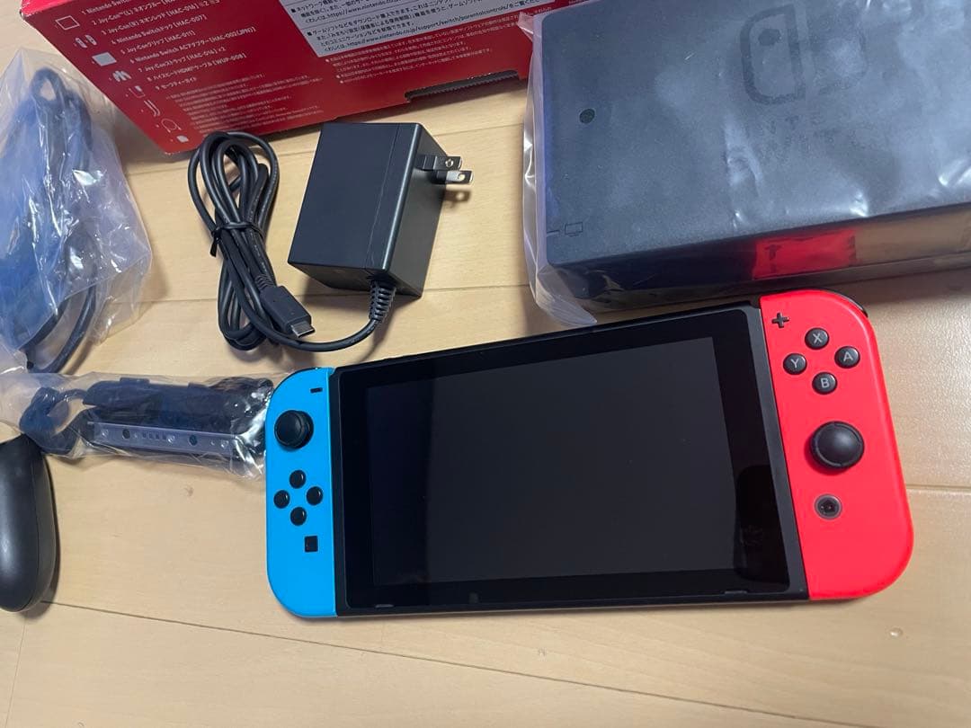 Switch本体　箱付き　初期化済み