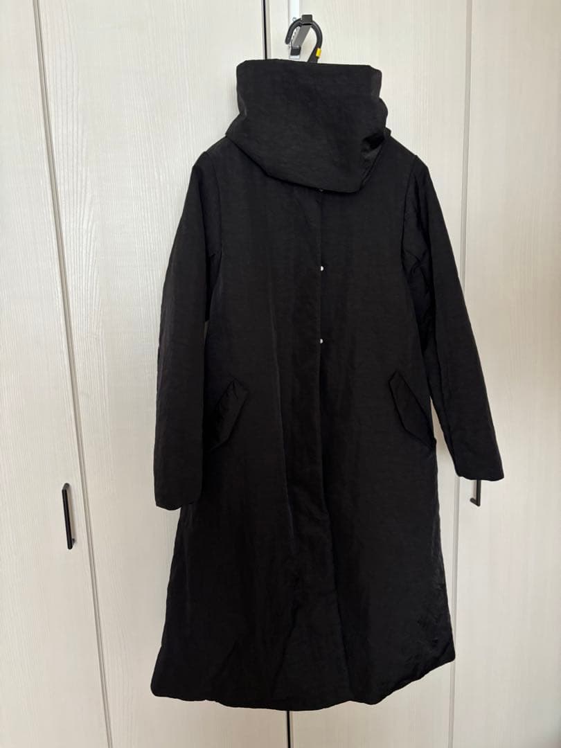 【crewre】【 サイズ1 】2wayノーカラーパファーコート　black