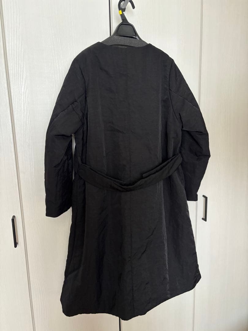 【crewre】【 サイズ1 】2wayノーカラーパファーコート　black