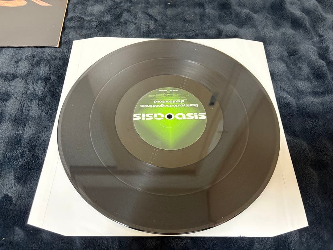 Oasis stopcryingyourheartout レコード