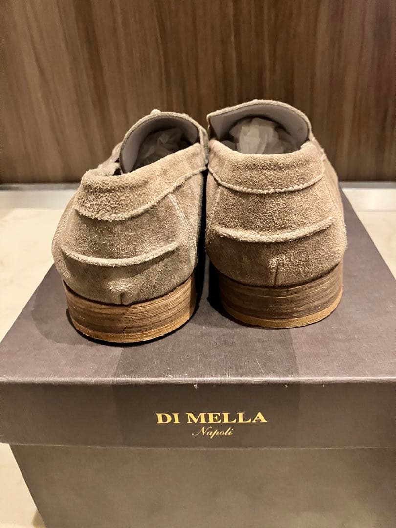 て*つ様 DI MELLA ディメッラ　本革　スエード　モカシン