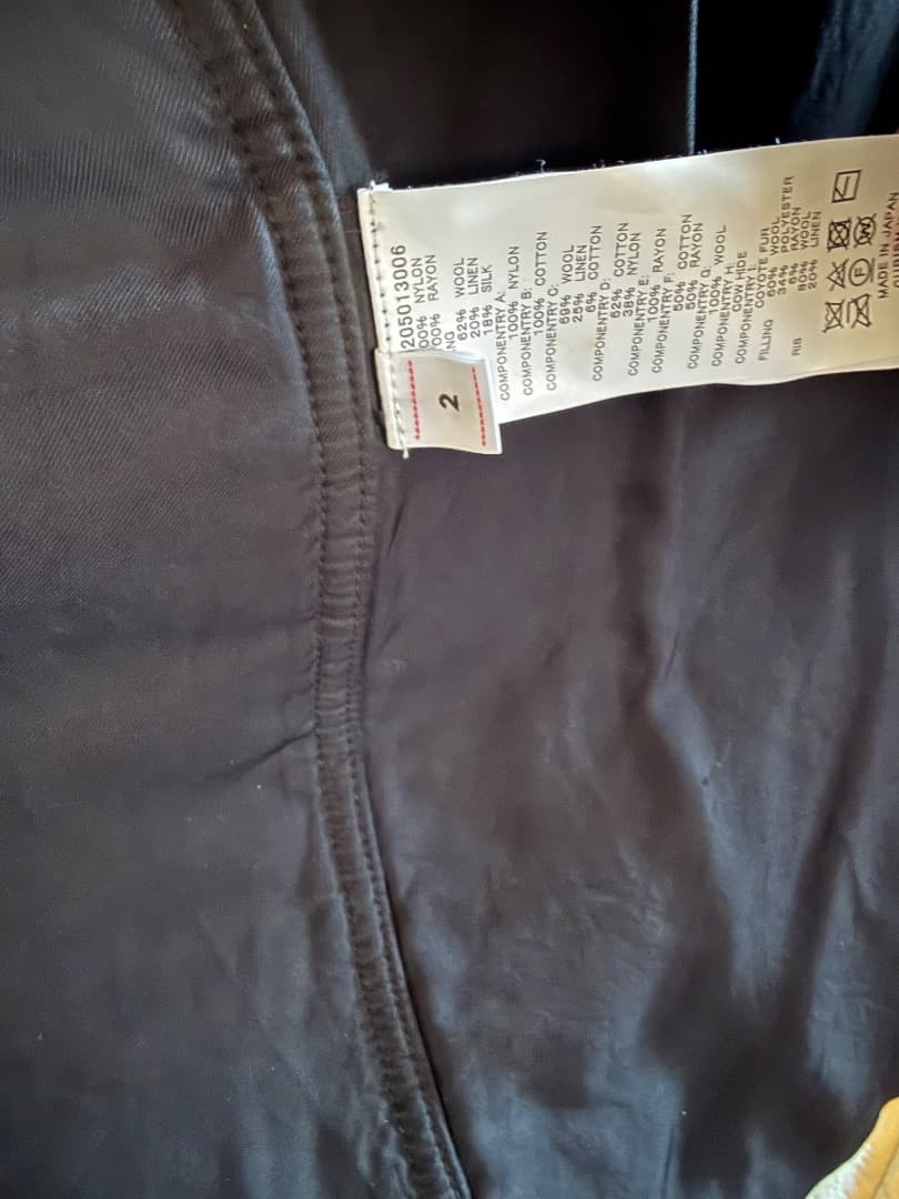 ほぼ新品 visvim VALDEZ COAT COLLAGE(泥染)