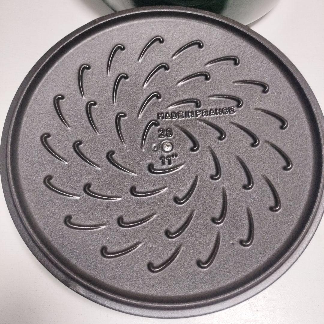 STAUB ブレイザーソテーパン 28cm グリーン