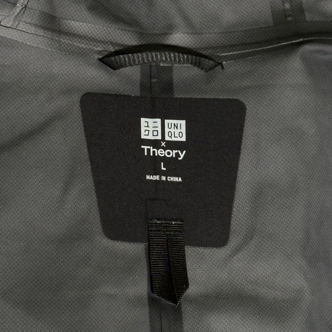 新品未使用 ✨UNIQLO x Theory ブロックテックコート ブラック