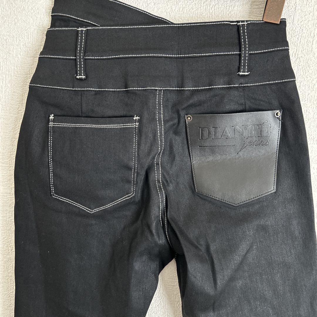 パンツ DIANTE HIGH WAIST LAYERED SKINNY DENIM