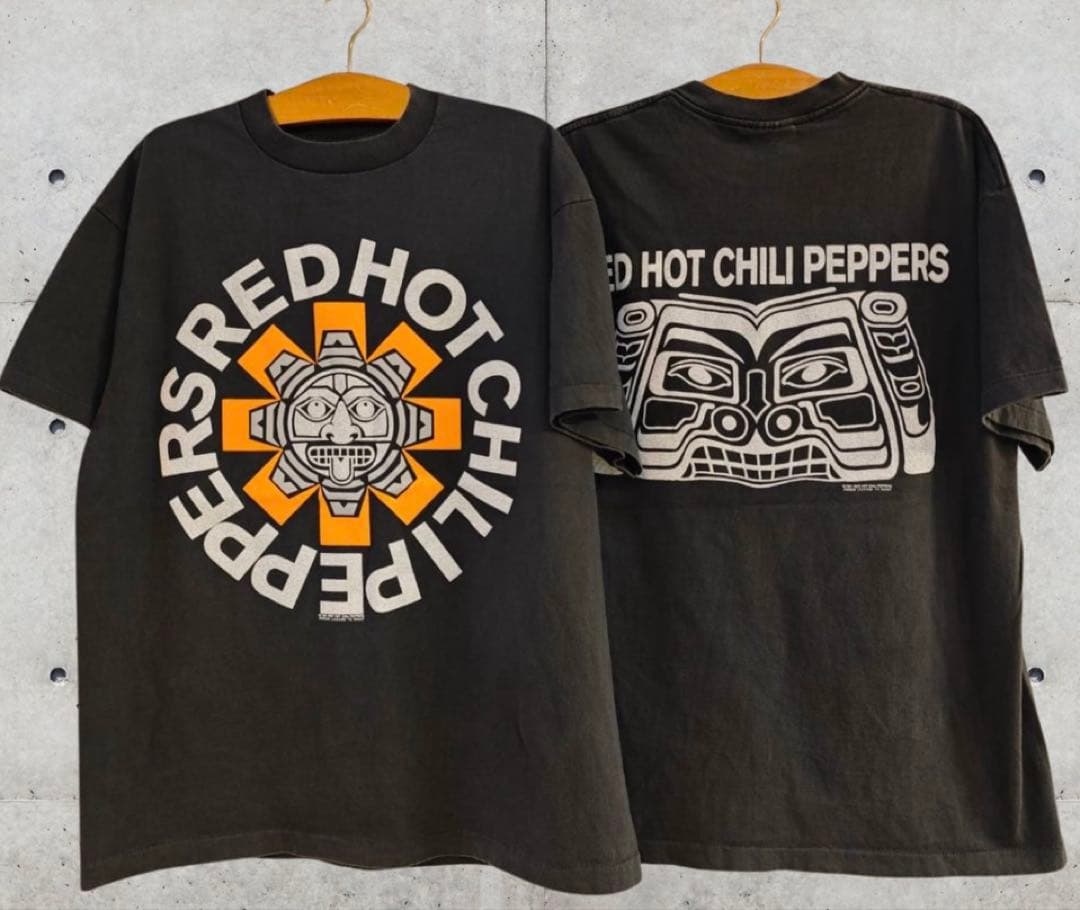 Red Hot Chili Peppers ビンテージ風　ヘビーウエイトTシャツ