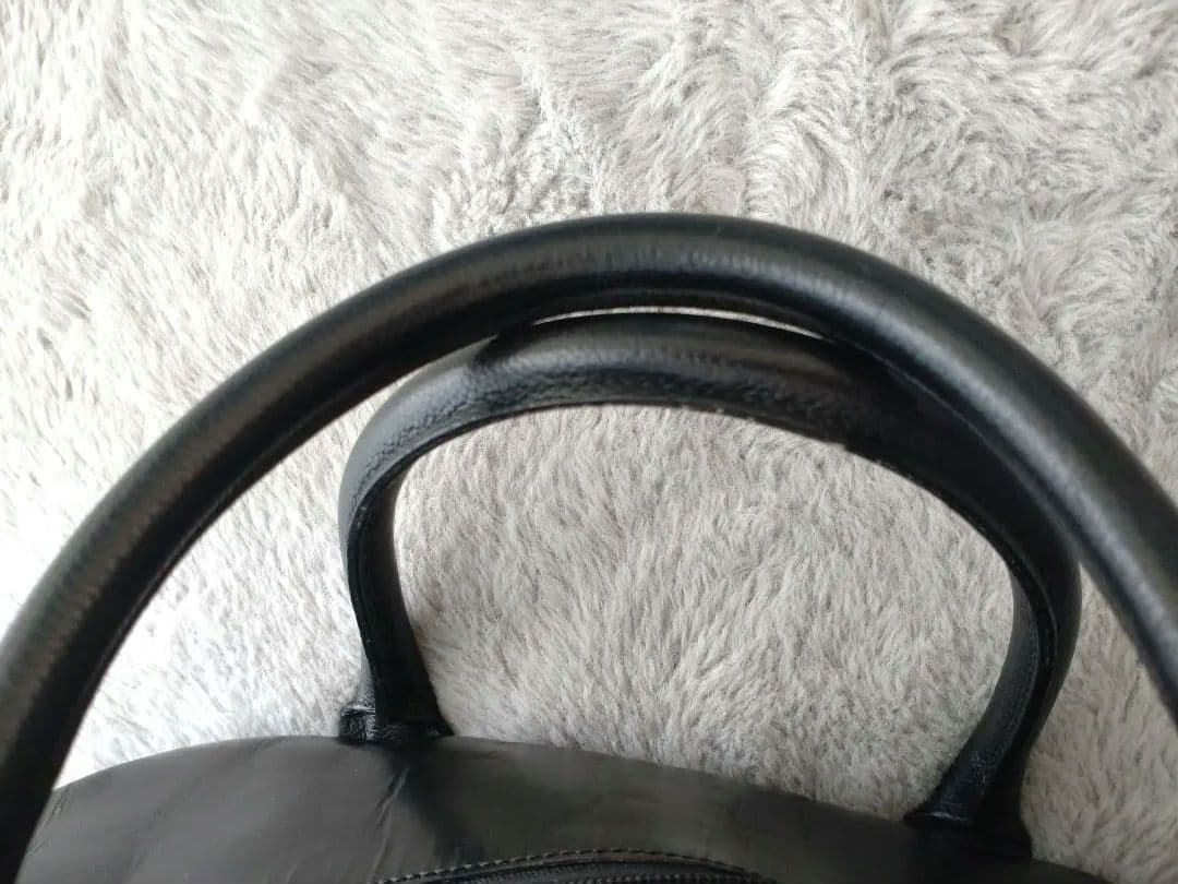 LOEWE ブラック ボストンバッグ