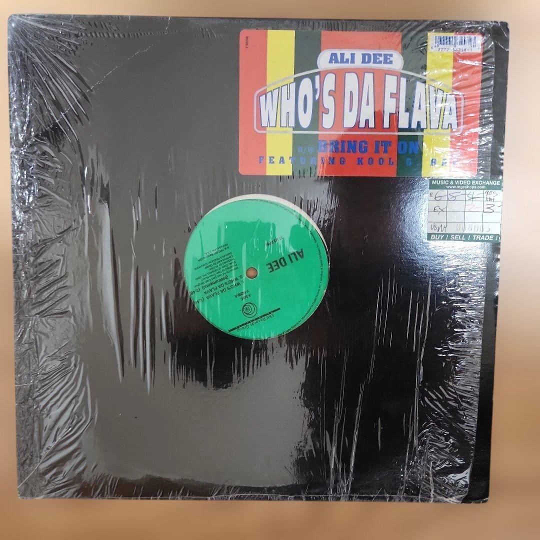 ALI DEE WHO'S DA FLAVA レコード