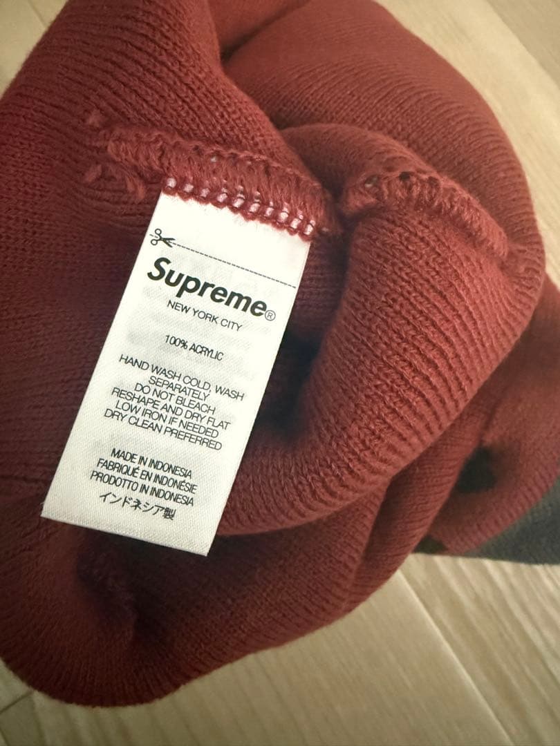 シュプリーム　Camo Big Logo Beanie