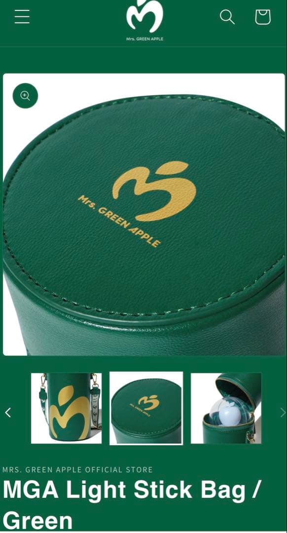 Mrs. GREEN APPLE ライトスティックバッグ ペンライトケース