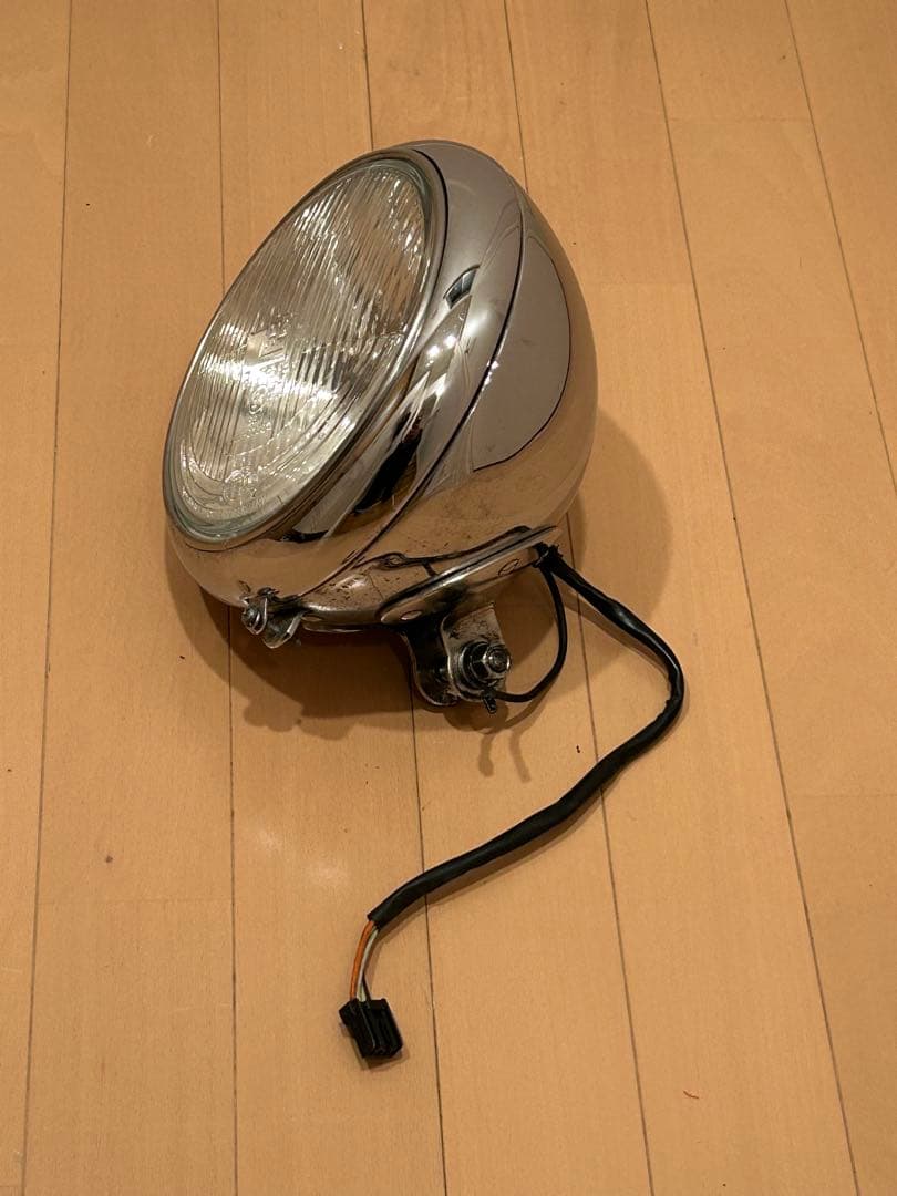 ジャンク　ハーレーFLSTC1450ヘリテイジソフテイル純正ヘッドライトナセル