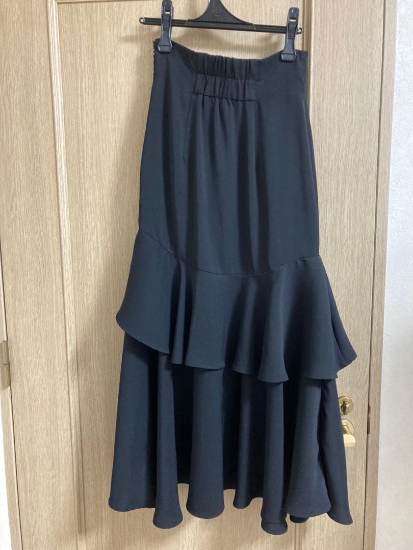 rienda　フリルスリットハイウエストスコートショートパンツ　Sサイズ