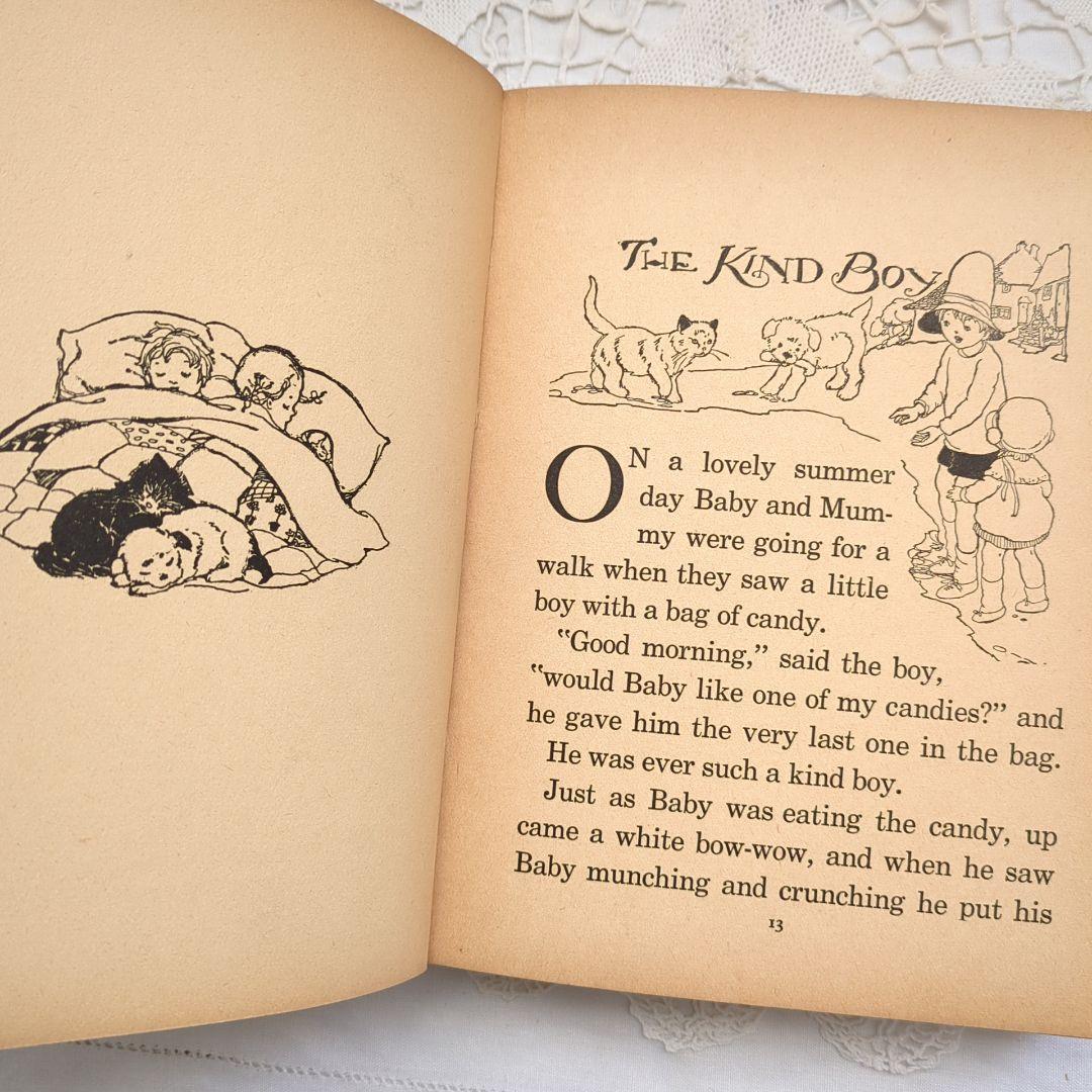 稀少1935ヴンテージ絵本 洋書古書 児童書 アンティーク ヴィクトリアン