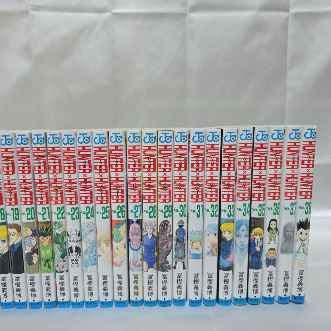 HUNTER × HUNTER 既刊全巻 1-38巻セット 美品/H01