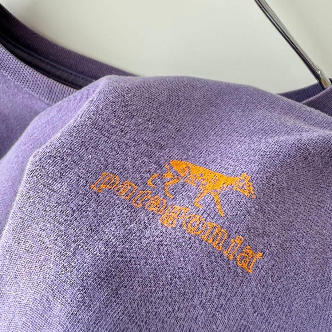 Patagonia 半袖 Tシャツ Lサイズ USA製 絶滅危惧種