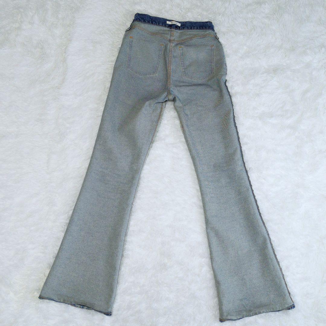 ✨️美品✨️MOUSSY マウジー FLARE フレア デニム ブルー 25