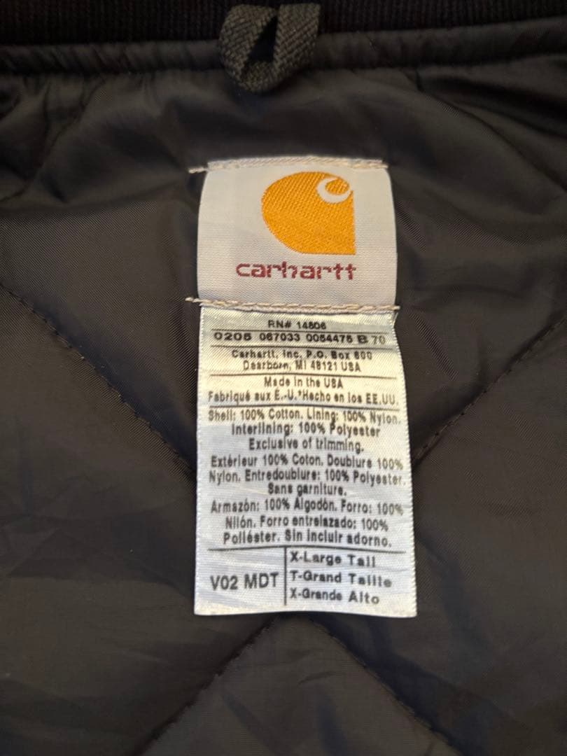 トップス Carhartt duck vest VO2 MDT XL TALL