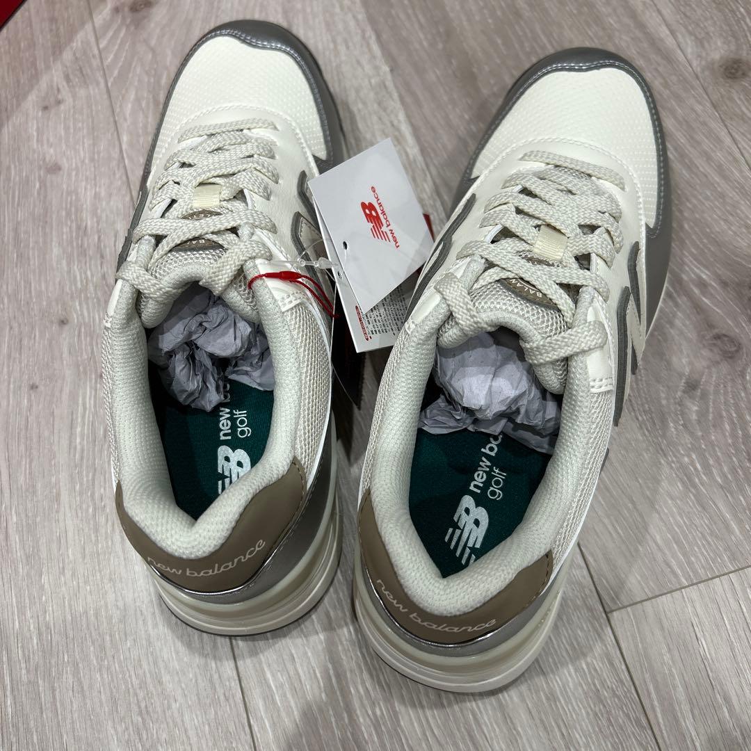 【お値引き中】New Balance ゴルフシューズ25.0cm 2E