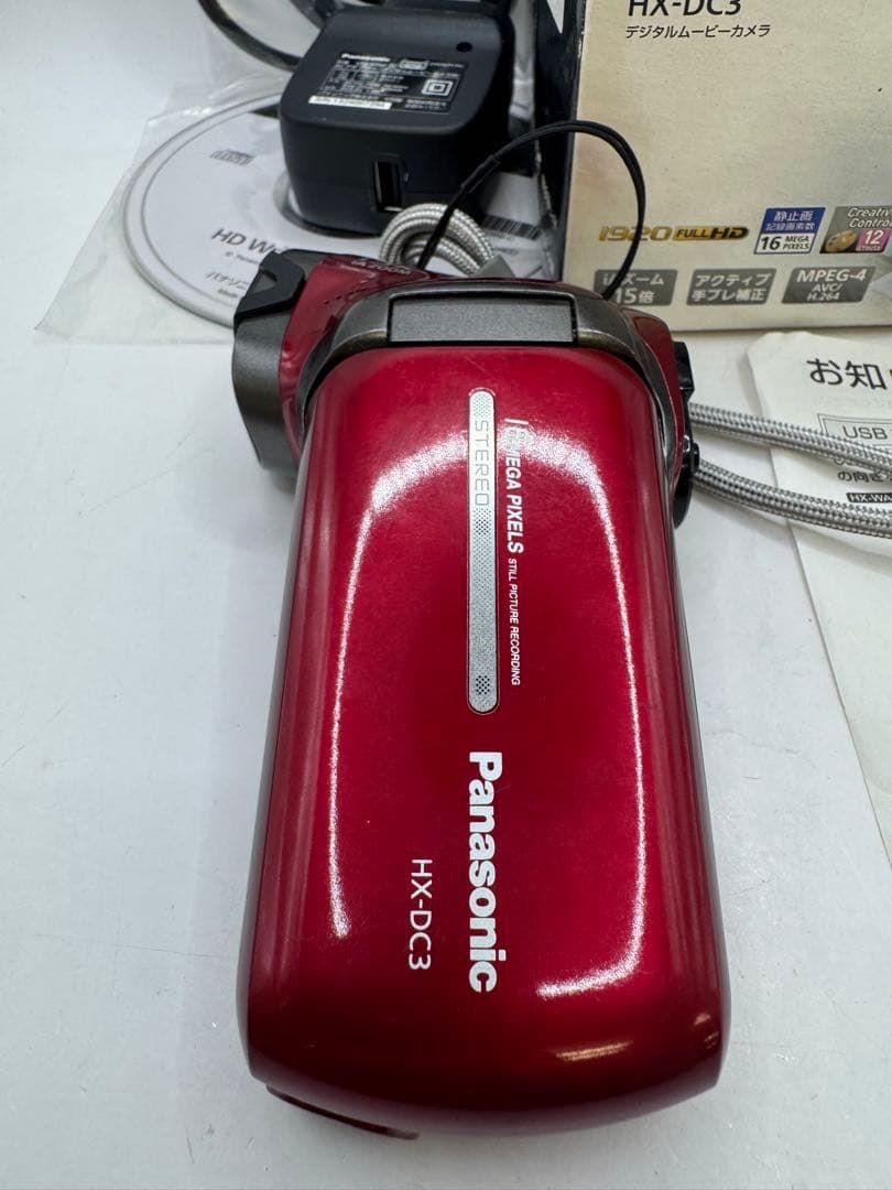 動作品 Panasonic デジタルムービーカメラ HX-DC3