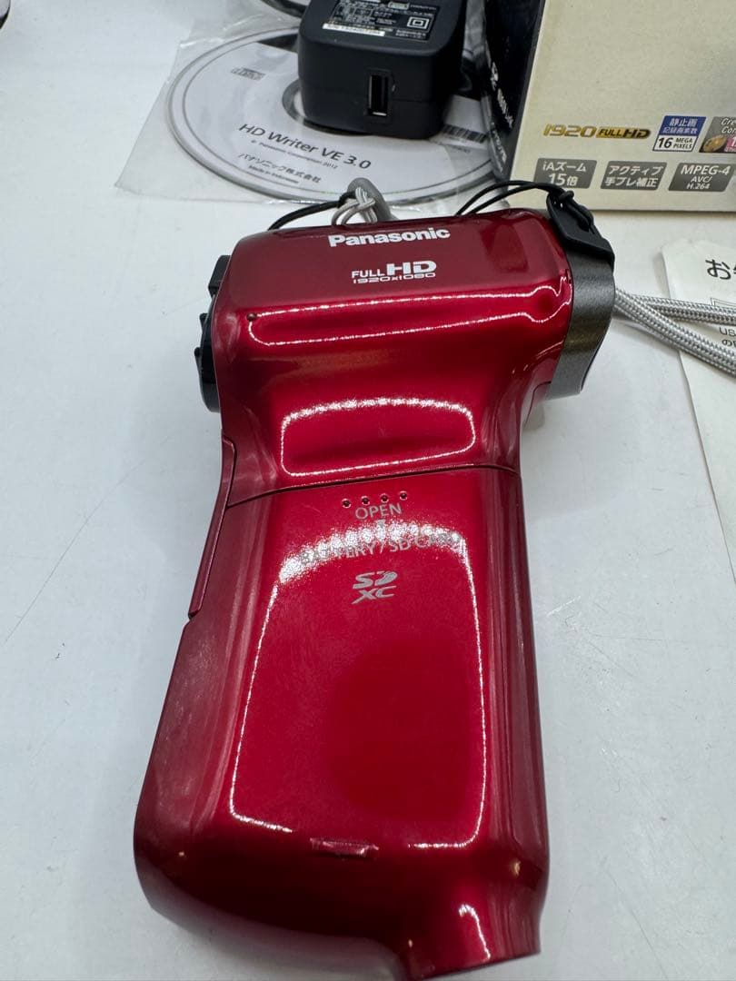 動作品 Panasonic デジタルムービーカメラ HX-DC3