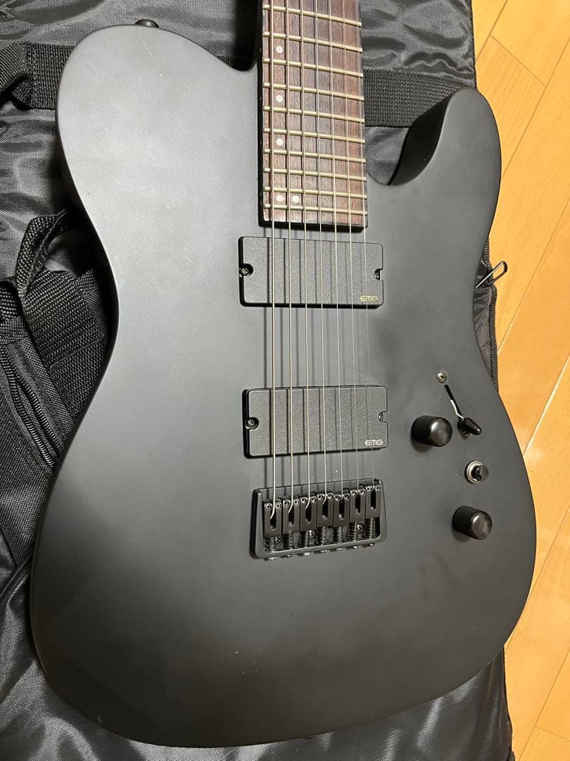 [MJ]ESP LTD TE417 7弦ギター(キルスイッチ改造あり)