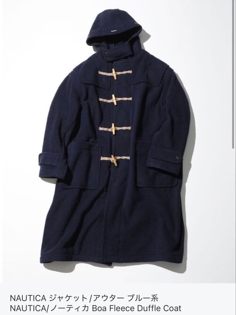 NAUTICA ボア フリース ダッフルコート