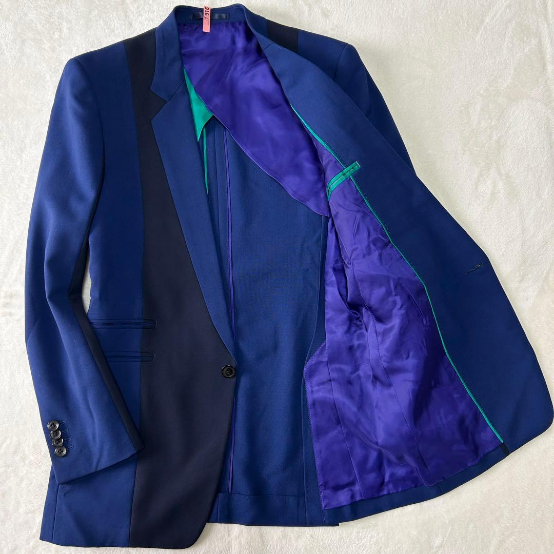希少 美品 ポールスミス 定価11万 ランウェイモデル シングルジャケットS現行