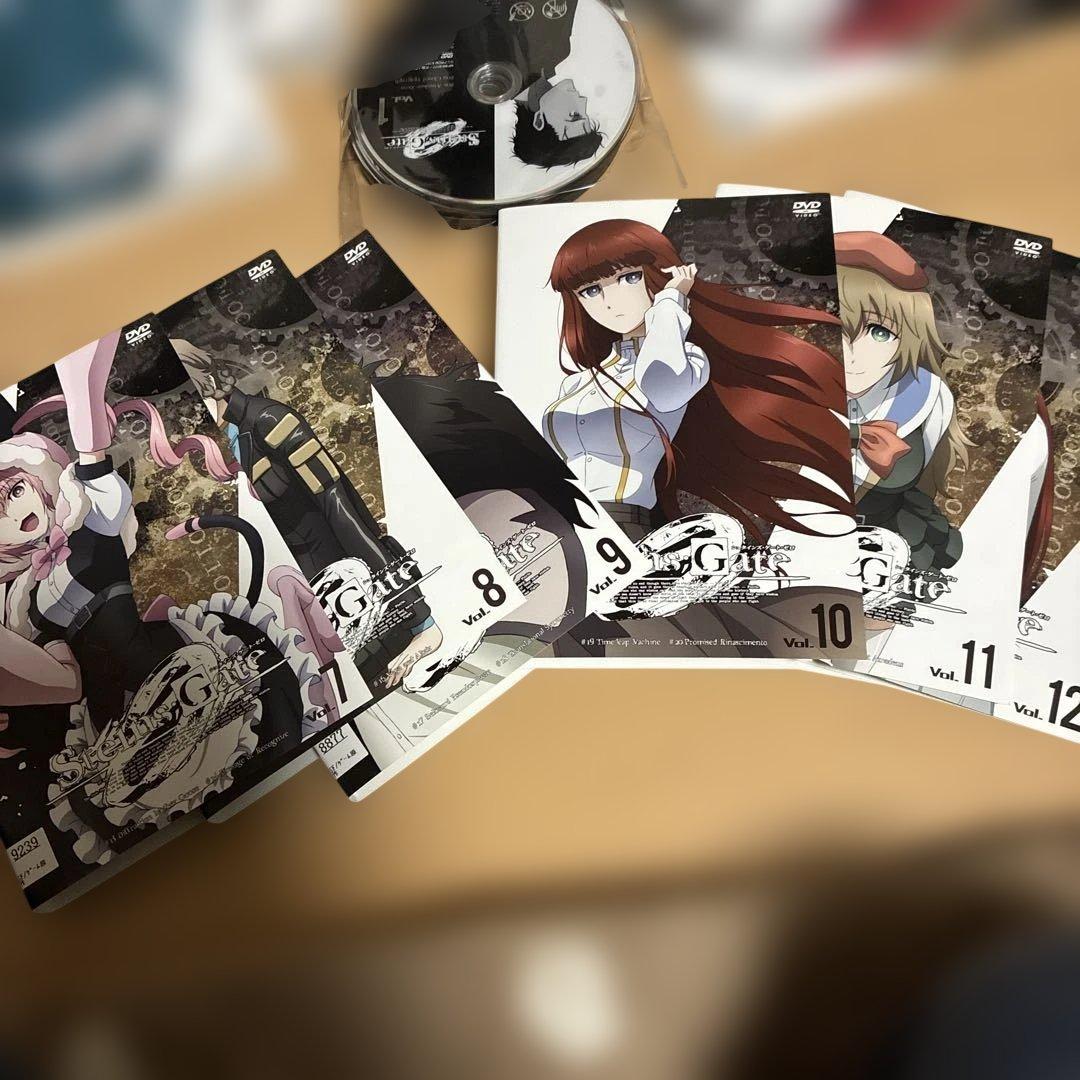steins;gate 0 シュタインズゲート0 DVD1〜12巻